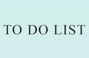 TO DO LIST
