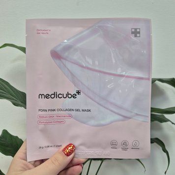 Гидрогелевая маска с коллагеном и PDRN Medicube PDRN Pink Collagen Gel Mask 13254 фото