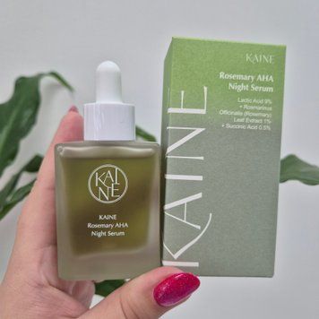 Ночная отшелушивающая сыворотка с розмарином Kaine Rosemary AHA Night Serum 12632 фото