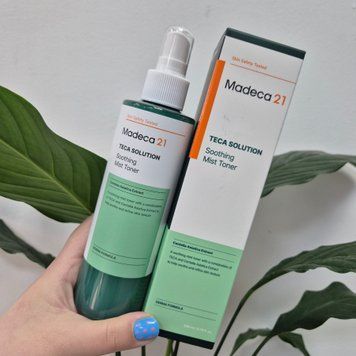 Заспокійливий міст-тонер з центелою азіатською Madeca21 TECA Solution Soothing Mist Toner 13163 фото
