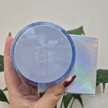 Увлажняющий тональный кушон со сменным блоком Enough Glow Filter Cushion SPF 50+ PA++++ #13   12954 фото