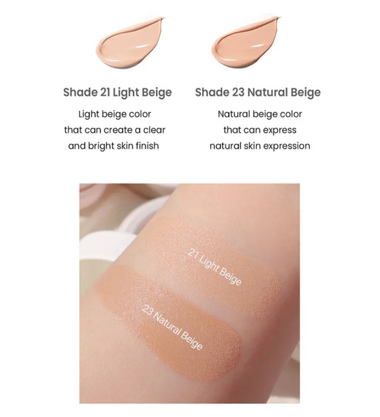 Зволожуючий кушон із запасним блоком Heimish Artless Perfect Cushion SPF50+ PA+++ 23 Natural Beige 13084 фото