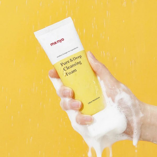 Пенка для глубокого очищения пор с керамидами Manyo Pure Deep Cleansing Foam 12149 фото