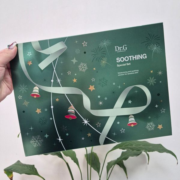 Успокаивающий набор полноразмерных и мини-средств с центеллой Dr.G Soothing Special Set 12962 фото