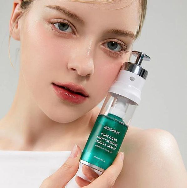 Cироватка для звуження пор із мікроголками та екзосомами Meditherapy Porethera Shot Exosome Spicule Serum + Pore-thera Shot Minimizer 12598 фото