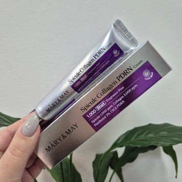 Крем-бустер з мікроголками, колагеном та PDRN Mary&May Spicule Collagen PDRN Cream 13007 фото
