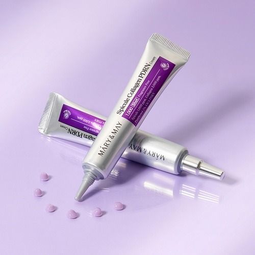 Крем-бустер з мікроголками, колагеном та PDRN Mary&May Spicule Collagen PDRN Cream 13007 фото