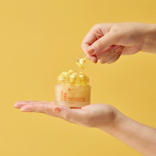 Освітлюючий капсульний крем з 5% ніацинамідом і юдзу K-SECRET SEOUL 1988 Capsule Cream: Niacinamide 5% + Yuja 12890 фото