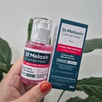 Интенсивно регенерирующая сыворотка с микроиглами Dr.Melaxin Cemenrete Cyano Pink Spicule Serum 13221 фото