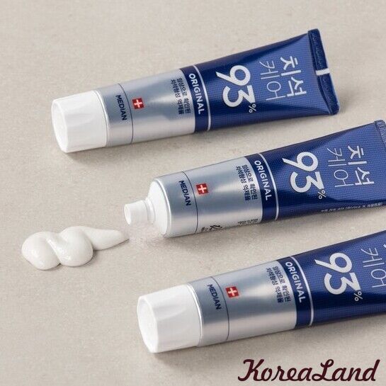 Зубна паста для видалення зубного нальоту Median 93% Toothpaste Original 11615 фото