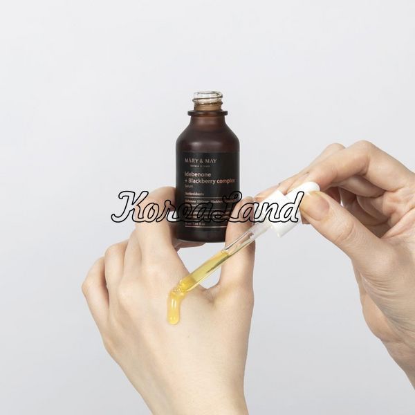 Сыворотка антиоксидантная с идебеноном и ежевичным комплексом Mary&May Idebenone + Blackberry Complex Serum 12075 фото