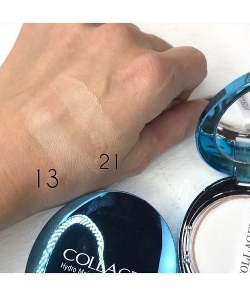 Увлажняющая коллагеновая пудра со сменным блоком Enough Collagen Hydro Moisture Two Way Cake SPF25 PA++ #13 12003 фото