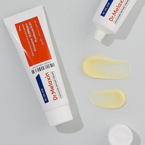 Восстанавливающий крем с экзосомами центеллы Dr.Melaxin Exosome Repair Cream 13222 фото