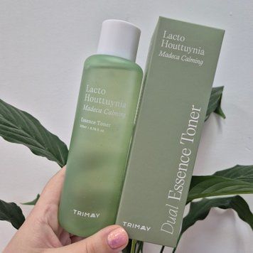 Успокаивающий тонер-эссенция с центеллой и пробиотиками Trimay Lacto Houttuynia Madeca Calming Toner 11424 фото