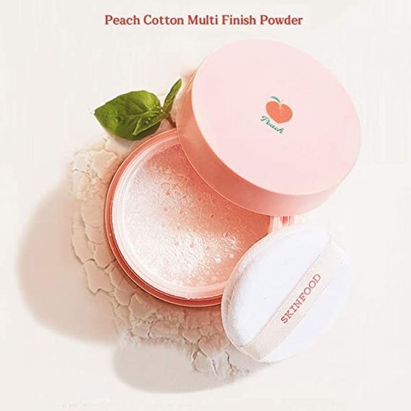 Матирующая пудра с экстрактом персика Skinfood Peach Cotton Multi Finish Powder 12641 фото
