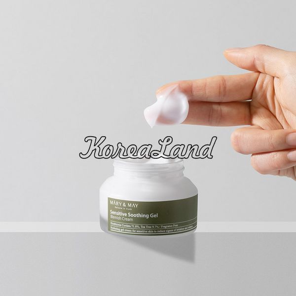 Заспокійливий гель-крем Mary&May Sensitive Soothing Gel Cream 12077 фото