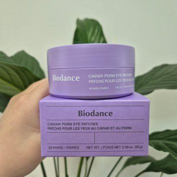 Омолаживающие гидрогелевые патчи с икрой и PDRN Biodance Caviar PDRN Eye Patches 13224 фото