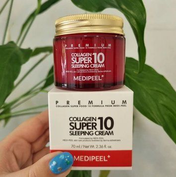 Ночной крем с коллагеном Medi-Peel Collagen Super 10 Sleeping Cream 11551 фото