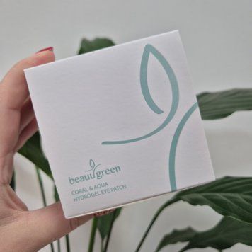 Гидрогелевые патчи с кораллом и морскими водорослями BeauuGreen Coral & Aqua Hydrogel Eye Patch 13225 фото