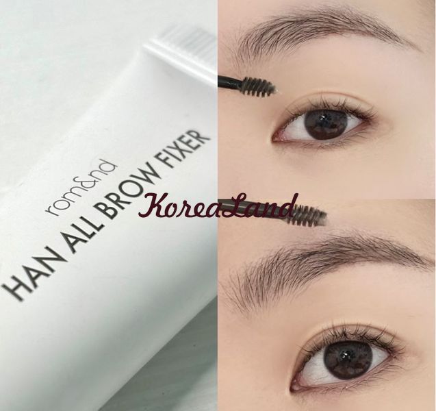 Прозрачный гель-фиксатор для бровей Rom&nd Han All Brow Fixer 12428 фото