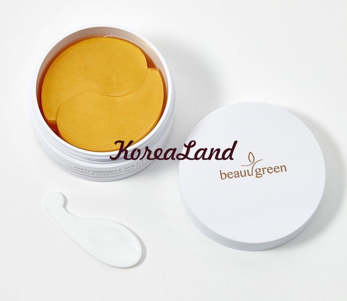 Гидрогелевые патчи с коллагеном и золотом BeauuGreen Collagen & Gold Hydrogel Eye Patch 13226 фото