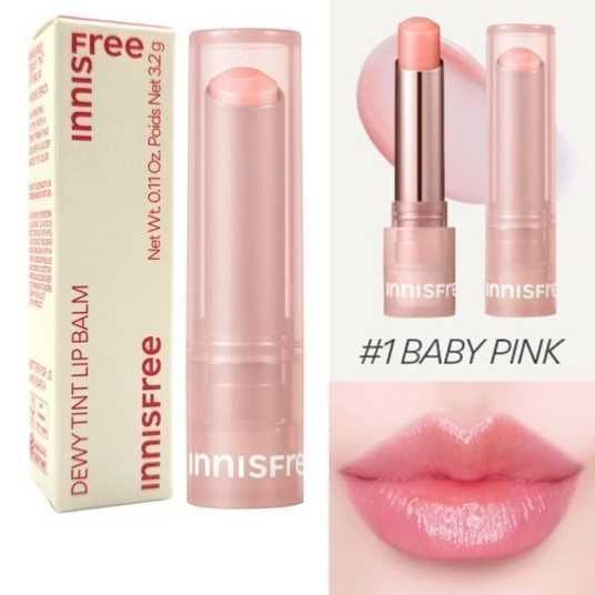 Зволожуючий тінт-бальзам для губ Innisfree Dewy Tint Lip Balm 13227 фото