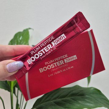 Антивозрастная бустер-сыворотка с микроиглами Isntree Plum Peptide Booster 2000 12896 фото