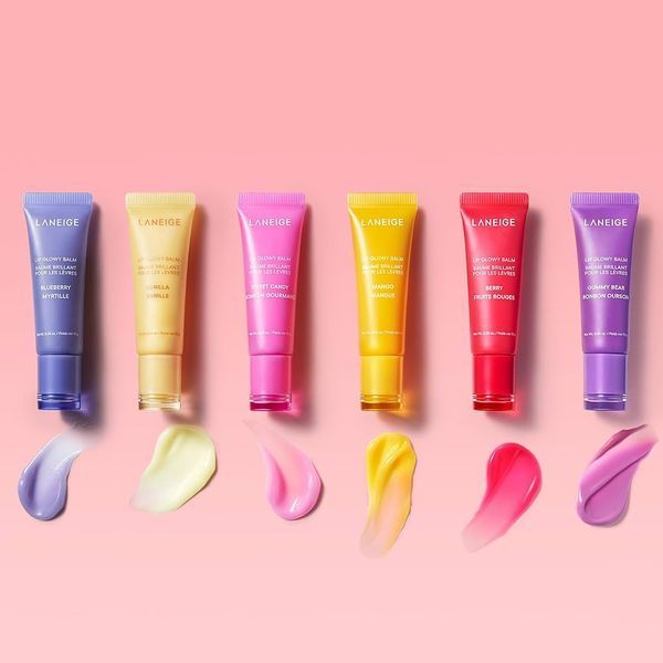 Бальзам-блеск для губ с ароматом ягод Laneige Lip Glowy Balm #Berry 12473 фото