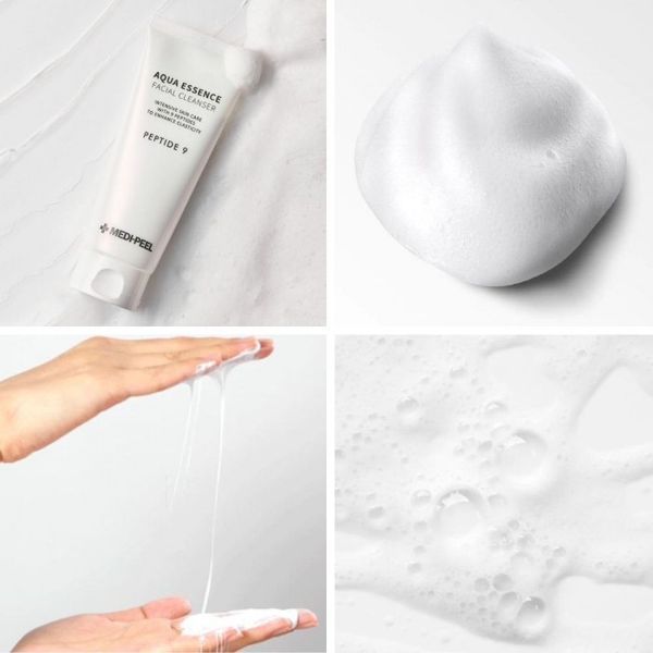 Увлажняющая пенка для умывания с пептидами Medi-Peel Peptide 9 Aqua Essence Facial Cleanser 12686 фото