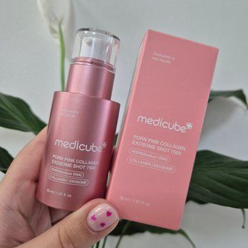 Відновлююча сироватка з PDRN, колагеном та мікроголками Medicube PDRN Pink Collagen Exosome Shot 7500 13275 фото