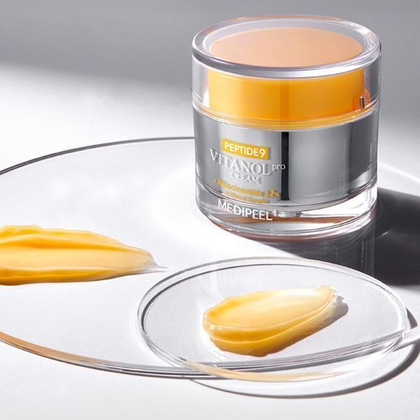 Крем для обличчя з пептидами і комплексом вітанолу Medi-Peel Peptide 9 Vitanol Cream Pro 11556 фото