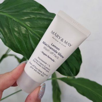 Глиняная маска для выравнивания тона Mary & May Lemon Niacinamide Glow Wash Off Pack 11337/1 фото
