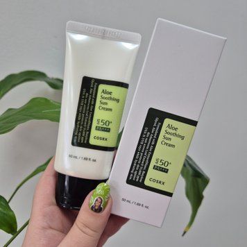 Сонцезахисний крем для обличчя з алое вера Cosrx Aloe Soothing Sun Cream SPF50+ PA+++ 12338 фото