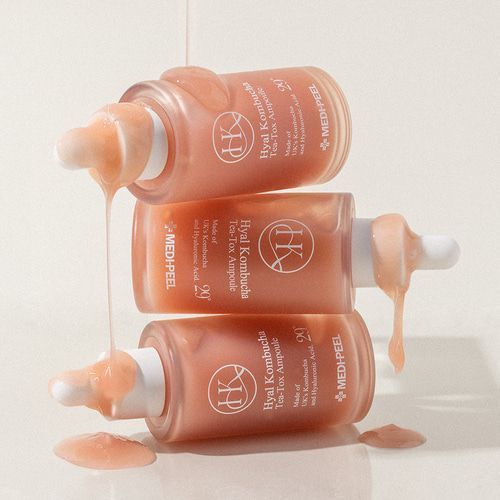 Увлажняющая сыворотка с комбучей и гиалуроновой кислотой Medi-Peel Hyal Kombucha Tea-Tox Ampoule 12688 фото