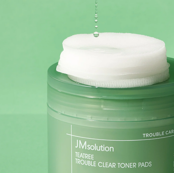 Успокаивающие тонер-пады с чайным деревом JMsolution Tea Tree Trouble Clear Toner Pads 13138 фото