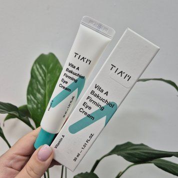 Антивозрастной крем для зоны вокруг глаз с бакучиолом TIAM Vita A Bakuchiol Firming Eye Cream 13098 фото