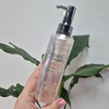 Легкое гидрофильное масло с рисом The Face Shop Rice Water Bright Light Cleansing Oil 13139 фото