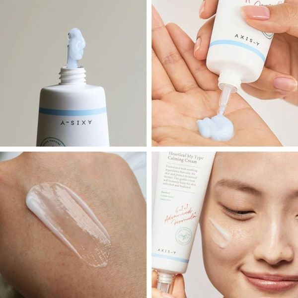 Легкий заспокійливий крем для обличчя Axis-Y Heartleaf My-Type Calming Cream 12973 фото