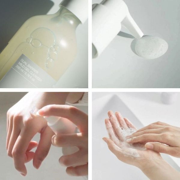 М'який гель для вмивання з керамідами Celimax Dual Barrier Mild Gel Cleanser 13354 фото