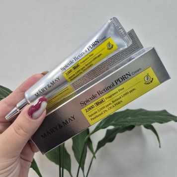 Крем-бустер с микроиглами, ретинолом и PDRN Mary&May Spicule Retinol PDRN Cream 12934 фото