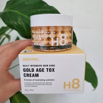 Антивозрастной капсульный крем с экстрактом золотого шелкопряда Medi-Peel Gold Age Tox Cream 11559 фото