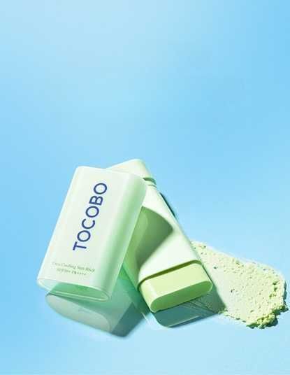 Охолоджуючий сонцезахисний стік з центелою азіатською Tocobo Cica Cooling Sun Stick SPF50+ PA++++ 12340 фото