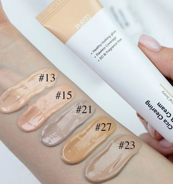 BB крем с экстрактом центеллы азиатской PURITO Cica Clearing BB Cream #15 Rose Ivory 113962 фото
