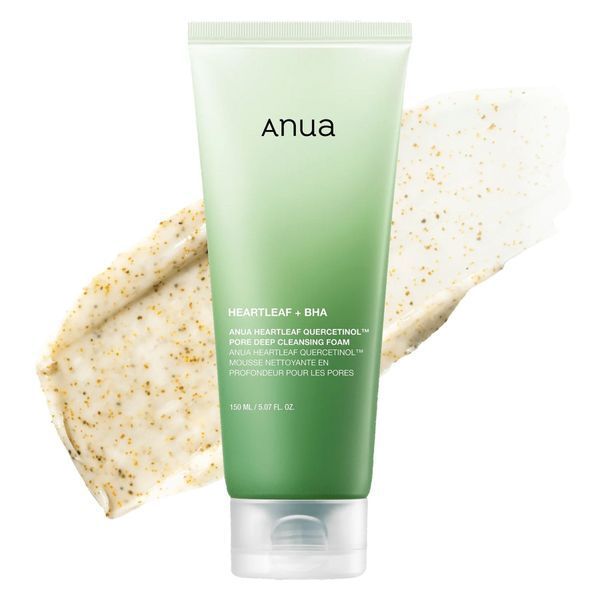 Пенка для глубокого очищения лица Anua Heartleaf Quercetinol Pore Deep Cleansing Foam 13099 фото