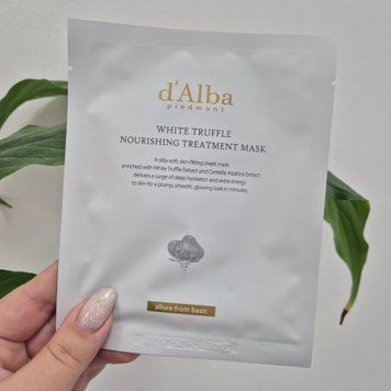 Тканевая маска с белым трюфелем d'Alba White Truffle Nourishing Treatment Mask 12607 фото