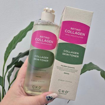 Ліпосомний тонер з ретиналем і колагеном CKD Retino Collagen Small Molecule 300 Collagen Skin Toner 12775 фото