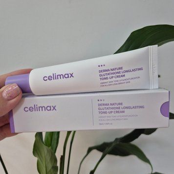 Освітлюючий тонуючий крем з глутатіоном Celimax Derma Nature Glutathione Longlasting Tone-Up Cream 13357 фото