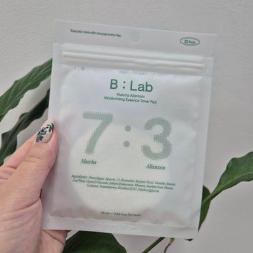 Успокаивающие тонер-пады с матчей и аллантоином B : Lab Matcha Allantoin Moisturizing Essence Toner Pad 12817 фото