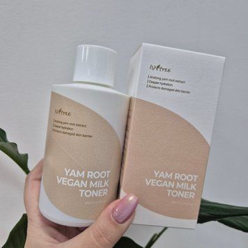 Молочний тонер з екстрактом японського ямсу Isntree Yam Root Vegan Milk Toner 13020 фото