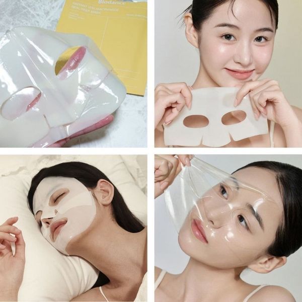 Ночная гидрогелевая маска с витамином С и ниацинамидом Biodance Radiant Vita Niacinamide Real Deep Mask 12245 фото